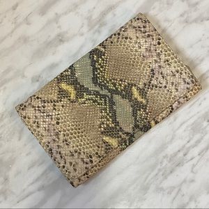 Snake skin L.K. Bennett Clutch